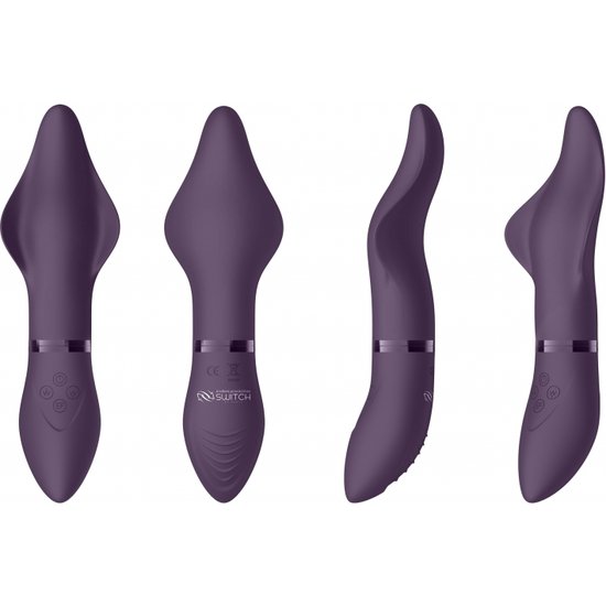 PLEASURE KIT 6 VIBRANDE CLITORIS - PURPURA - Imagen 4