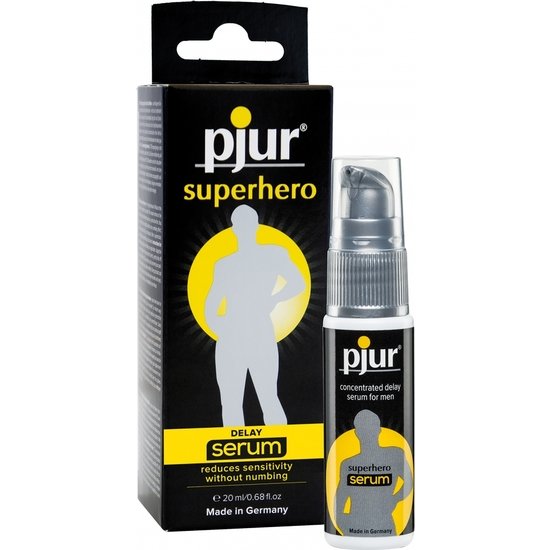 PJUR SUPERHERO SERUM RETARDANTE CONCENTRADO 20ML
