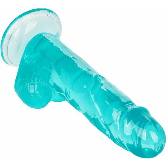 QUEEN SIZE PENE GELATINA 20CM - AZUL - Imagen 3