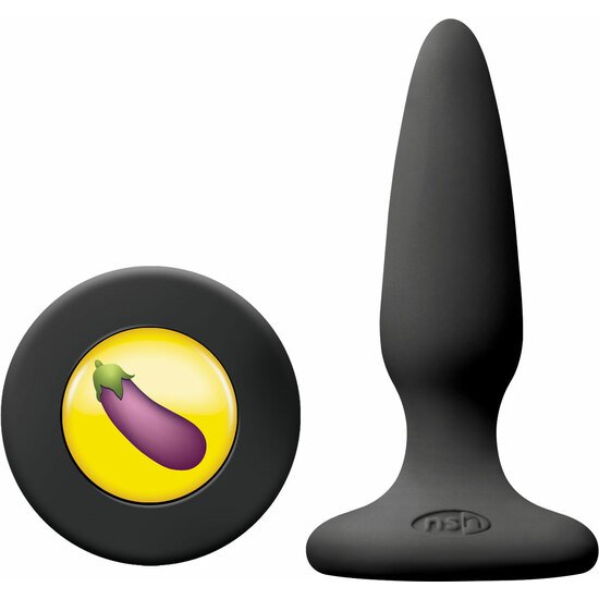 PLUG SILICONA NEGRO - MOJIS BTY MINI