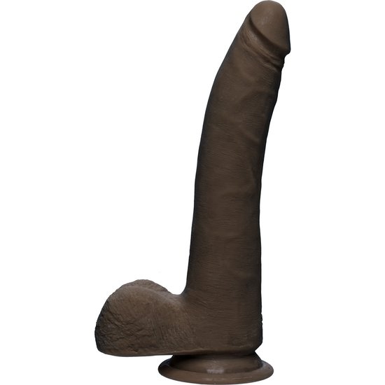 DILDO SLIM ULTRASKYN 22,80 CM - NEGRO