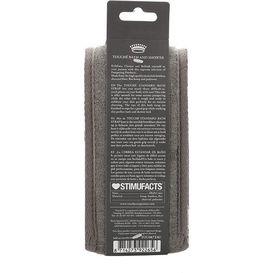 CORREA EXFOLIANTE ESPALDA - GRIS - Imagen 3