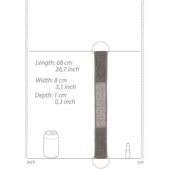 CORREA EXFOLIANTE ESPALDA - GRIS - Imagen 4