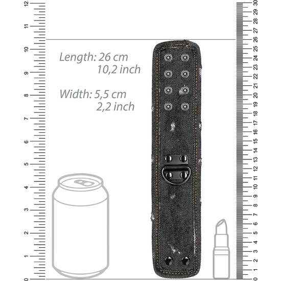 OUCH! ESPOSAS DENIM - NEGRO - Imagen 4