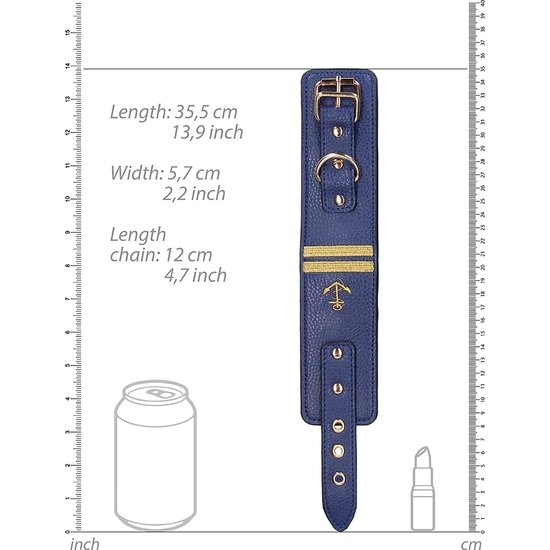 ANKLE CUFFS - SAILOR THEME - AZUL - Imagen 4