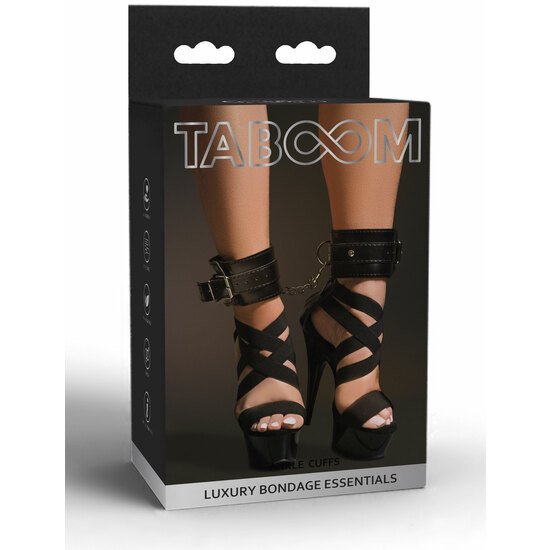 ANKLE CUFFS NEGRO - Imagen 2