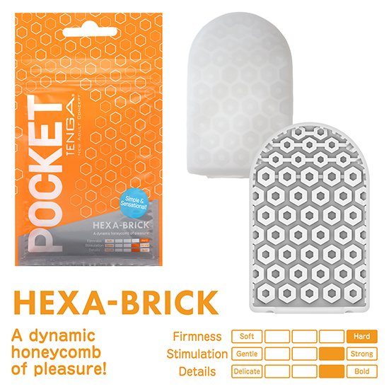TENGA POCKET HEXA-BRICK - Imagen 2