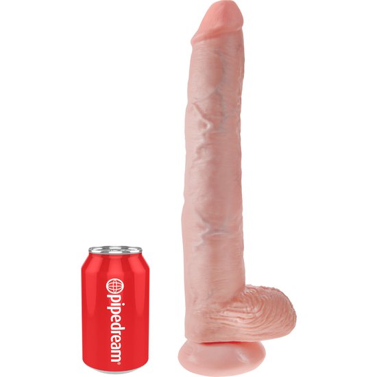 KING COCK PENE REALÍSTICO CON TESTÍCULOS 37,5CM - Imagen 3