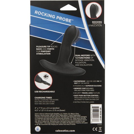 WIRELESS ROCKING PROBE - VIBRADOR ANAL DE SILICONA - Imagen 3