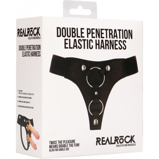 ARNÉS DE DOBLE PENETRACIÓN - NEGRO - Imagen 2