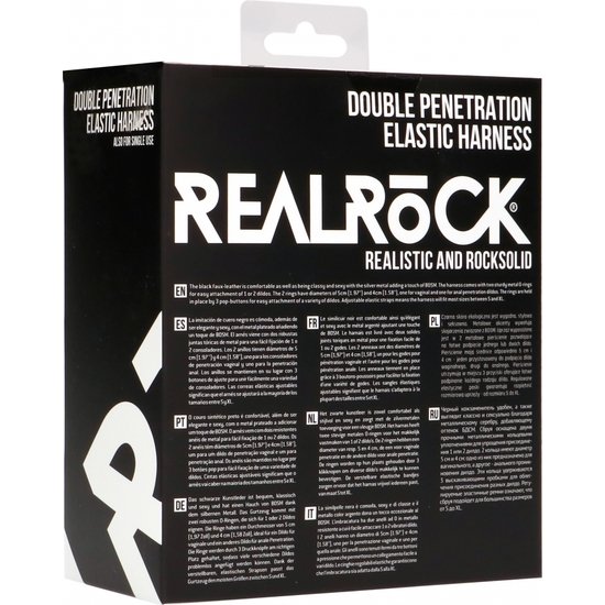 ARNÉS DE DOBLE PENETRACIÓN - NEGRO - Imagen 3