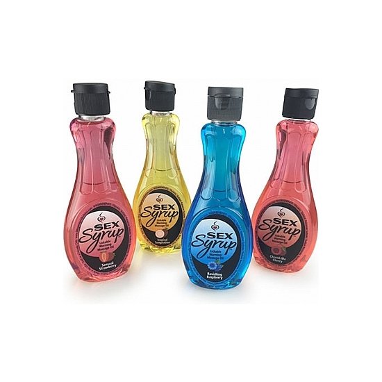 SEX SYRUP - ACEITE DE MASAJE FRAMBUESA - 118ML - Imagen 2