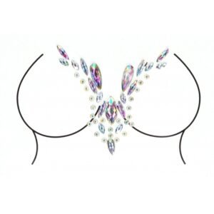 LE DESIR ADHESIVOS BRILLANTES DAZZLING DEEP-V CLEAVAGE BLING