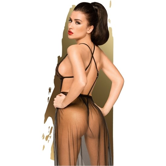 PENTHOUSE BEST FOREPLAY - BODY CON FALDA 2 PIEZAS - NEGRO - Imagen 3