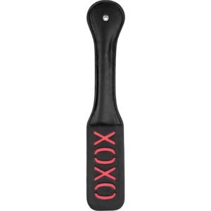 OUCH! PALETA BDSM - XOXO - NEGRO